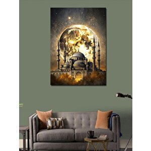 Kanvas Tablo Cami Manzarası 100x140 cm