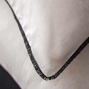 Apricitas Home Aristo Çift Kişilik Çeyiz Nevresim Seti Antrasit