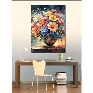 Kanvas Tablo Vazodaki Çocuklar 100x140 cm