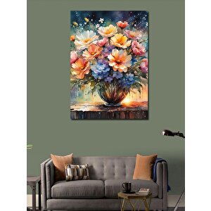 Kanvas Tablo Vazodaki Çocuklar 100x140 cm