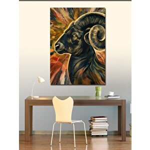 Kanvas Tablo Koç Burcu 100x140 cm