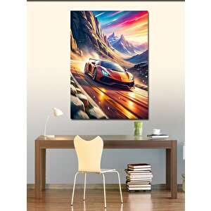 Kanvas Tablo Spor Araba 70x100 cm