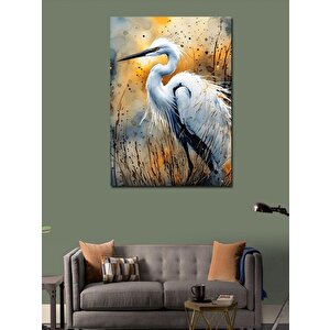 Kanvas Tablo Leylek 70x100 cm