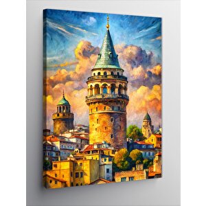 Kanvas Tablo Galata Kulesi