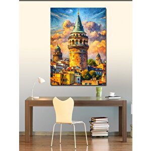 Kanvas Tablo Galata Kulesi