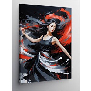 Kanvas Tablo Dans Eden Kadın 70x100 cm