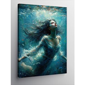 Kanvas Tablo Boğulan Kadın 70x100 cm