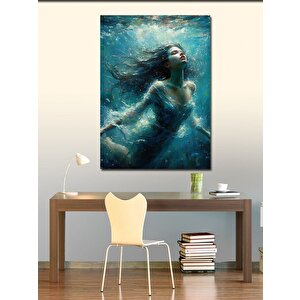 Kanvas Tablo Boğulan Kadın 70x100 cm