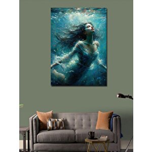 Kanvas Tablo Boğulan Kadın 70x100 cm