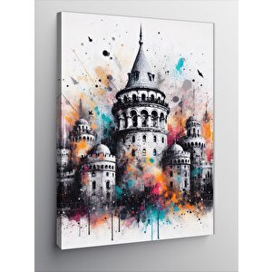 Kanvas Tablo Galata Kulesi 100x140 cm