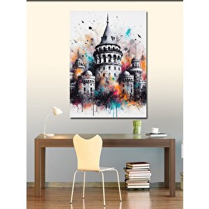 Kanvas Tablo Galata Kulesi 100x140 cm