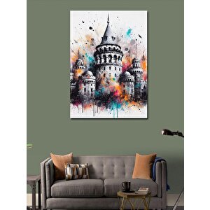 Kanvas Tablo Galata Kulesi 100x140 cm