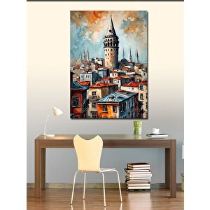 Kanvas Tablo Galata Kulesi