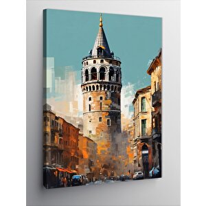 Kanvas Tablo Galata Kulesi