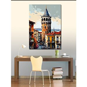 Kanvas Tablo Galata Kulesi
