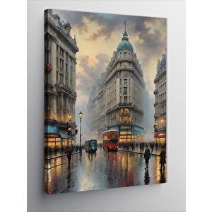 Kanvas Tablo İngiltere Manzarası 70x100 cm