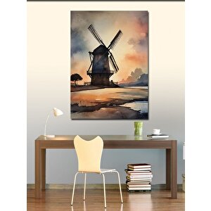 Kanvas Tablo Yel Değirmeni 100x140 cm