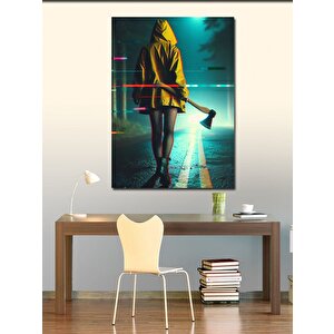 Kanvas Tablo Katil 70x100 cm