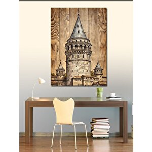 Kanvas Tablo Galata Kulesi 100x140 cm