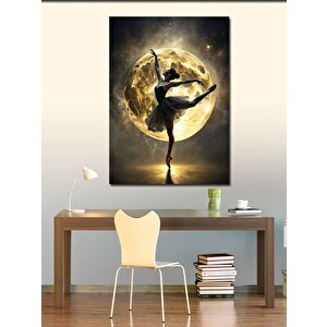 Kanvas Tablo Dolunay Ve Balerin 70x100 cm