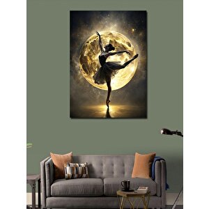 Kanvas Tablo Dolunay Ve Balerin 70x100 cm