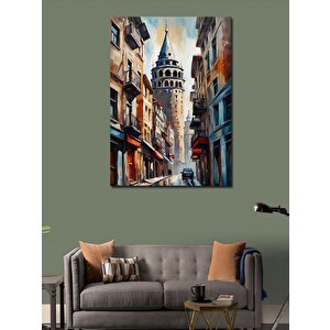Kanvas Tablo Galata Kulesi