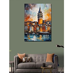 Kanvas Tablo Galata Kulesi Manzarası 70x100 cm