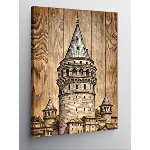 Kanvas Tablo Galata Kulesi