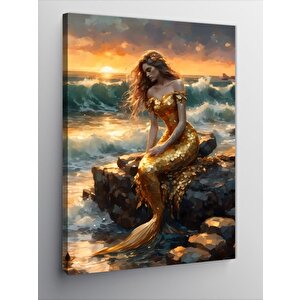 Kanvas Tablo Deniz Kızı 70x100 cm