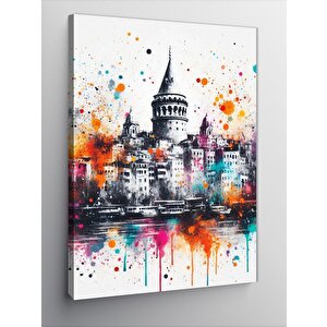 Kanvas Tablo Galata Kulesi 100x140 cm