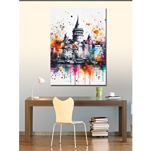 Kanvas Tablo Galata Kulesi 100x140 cm