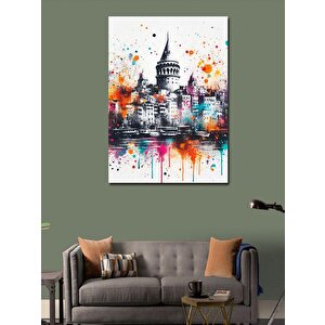 Kanvas Tablo Galata Kulesi 100x140 cm