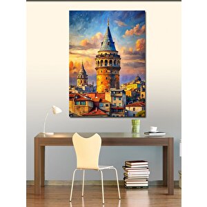 Kanvas Tablo Galata Kulesi