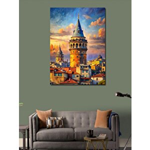 Kanvas Tablo Galata Kulesi