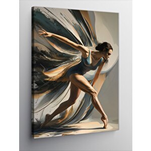 Kanvas Tablo Balerin Kadın 70x100 cm