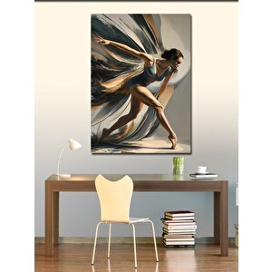Kanvas Tablo Balerin Kadın 70x100 cm