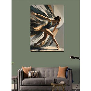 Kanvas Tablo Balerin Kadın 70x100 cm