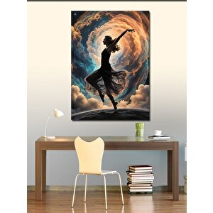 Kanvas Tablo Balerin Kadın 70x100 cm