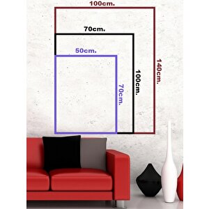 Kanvas Tablo Melek Ve Yıldız Haritası