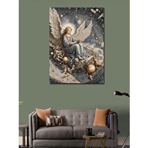 Kanvas Tablo Melek Ve Yıldız Haritası 70x100 cm