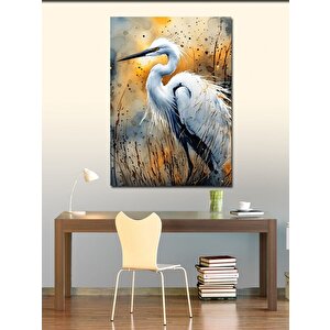 Kanvas Tablo Leylek 100x140 cm