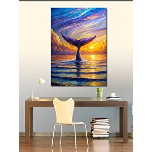 Kanvas Tablo Suya Dalan Yunus 70x100 cm
