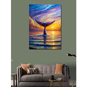 Kanvas Tablo Suya Dalan Yunus 70x100 cm