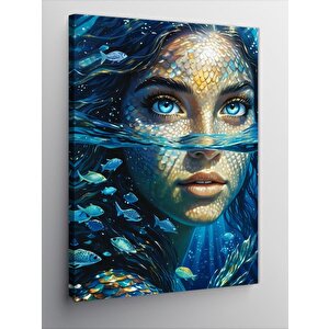 Kanvas Tablo Suyun Altındaki Kadın 100x140 cm