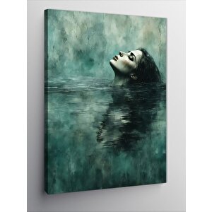 Kanvas Tablo Sudaki Kadın 70x100 cm