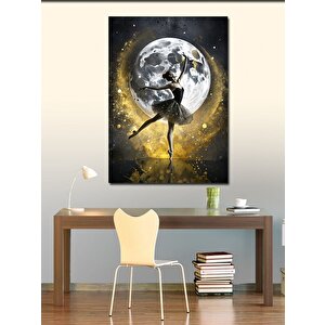 Kanvas Tablo Dolunay Ve Balerin 70x100 cm