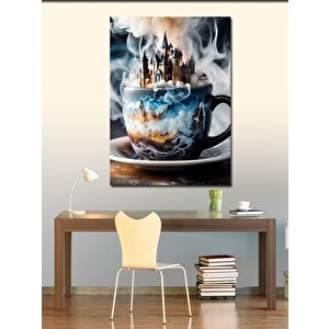 Kanvas Tablo Kahve Fincanı 70x100 cm