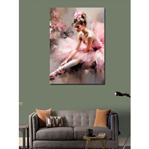 Kanvas Tablo Balerin Kız 70x100 cm