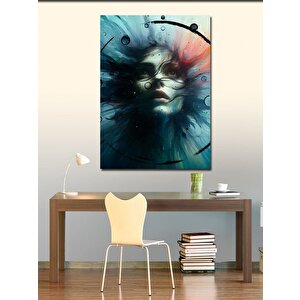 Kanvas Tablo Suyun Altındaki Kız 100x140 cm