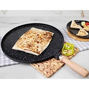 Öztef 36 Cm Döküm Derin Gözleme Tavası